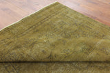 8 x 11 Persian Tabriz Overdyed Rug - Golden Nile