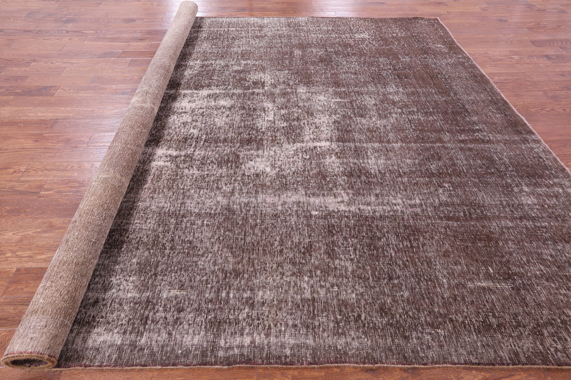Persian Overdyed Hand Knotted Wool Area Rug - 9' 10" X 12' 4" - Golden Nile