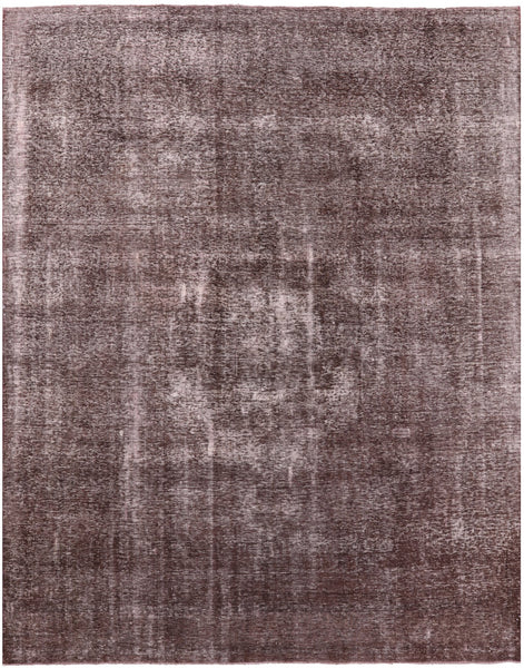 Persian Overdyed Hand Knotted Wool Area Rug - 9' 10" X 12' 4" - Golden Nile