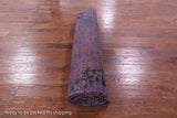 Purple Persian Overdyed Handmade Wool Area Rug - 9' 7" X 13' 0" - Golden Nile
