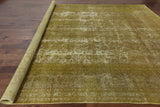 Persian Overdyed 10 x 13 Oriental Area Rug - Golden Nile