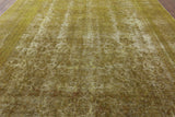 Persian Overdyed 10 x 13 Oriental Area Rug - Golden Nile