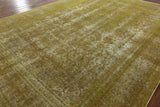 Persian Overdyed 10 x 13 Oriental Area Rug - Golden Nile