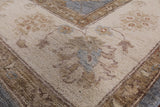 Turkish Oushak Hand Knotted Wool Rug - 6' 0" X 9' 2" - Golden Nile