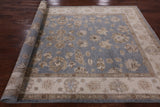 Turkish Oushak Hand Knotted Wool Rug - 6' 0" X 9' 2" - Golden Nile