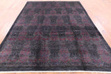 William Morris Handmade Wool Area Rug - 8' 1" X 10' 3" - Golden Nile