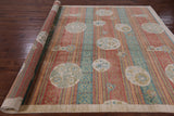 William Morris Hand Knotted Wool Rug - 9' 0" X 11' 9" - Golden Nile