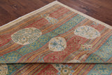 William Morris Hand Knotted Wool Rug - 9' 0" X 11' 9" - Golden Nile