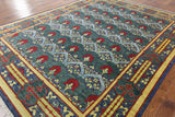 Suzani Persian Handmade Area Rug 9 x 12 - Golden Nile