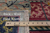 Modern Handmade Wool Area Rug - 7' 10" X 10' 2" - Golden Nile