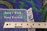 William Morris Hand Knotted Wool Area Rug - 8' 1 X 10' 2 - Golden Nile