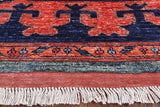 5 x 13 Art Deco Hand Knotted Oriental Rug - Golden Nile