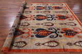 Modern Hand Knotted Area Rug - 8' 1" X 9' 9" - Golden Nile