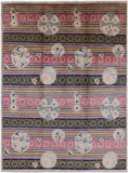 William Morris Handmade Wool Rug  - 7' 10" X 10' 7" - Golden Nile