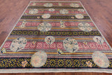 William Morris Handmade Wool Rug  - 7' 10" X 10' 7" - Golden Nile