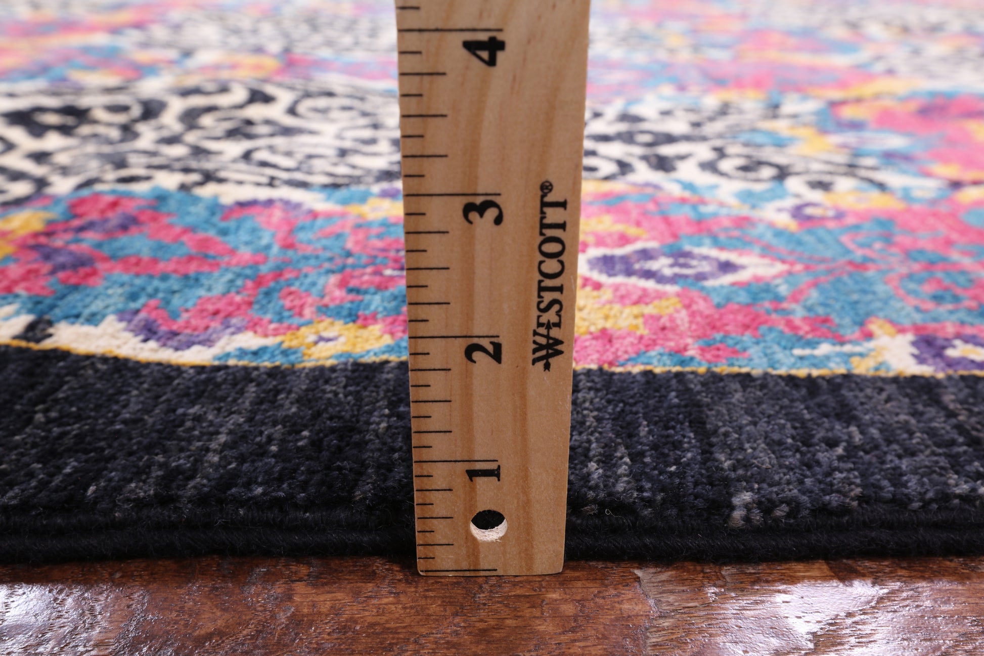 William Morris Handmade Wool Area Rug - 8' 10" X 11' 10" - Golden Nile