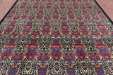 William Morris Handmade Wool Area Rug - 8' 10" X 11' 10" - Golden Nile