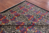 William Morris Handmade Wool Area Rug - 8' 10" X 11' 10" - Golden Nile