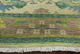 5 X 8 Fine Serapi Oriental Modern Area Rug - Golden Nile