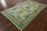 5 X 8 Fine Serapi Oriental Modern Area Rug - Golden Nile