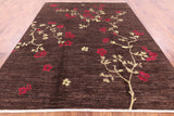 Persian Gabbeh Handmade Wool Rug - 8' 1" X 10' 3" - Golden Nile