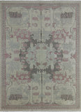 9 X 12 Hand Knotted Modern Oriental Area Rug - Golden Nile