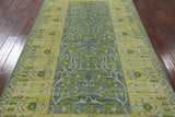 5 X 10 Hand Knotted Oriental Garden Design Area Rug - Golden Nile