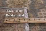 Grey Peshawar Handmade Wool Runner Rug - 2' 6" X 13' 3" - Golden Nile