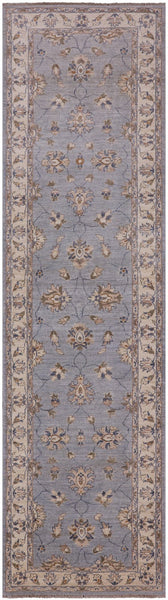 Peshawar Handmade Wool Runner Rug - 2' 9" X 10' 1" - Golden Nile