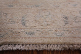 Ivory Turkish Oushak Hand Knotted Wool Rug - 3' 10" X 6' 0" - Golden Nile