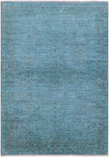 4 x 6 Persian Overdyed Area Rug - Golden Nile