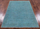 4 x 6 Persian Overdyed Area Rug - Golden Nile