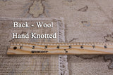 Ivory Peshawar Handmade Wool Runner Rug - 2' 6" X 9' 9" - Golden Nile