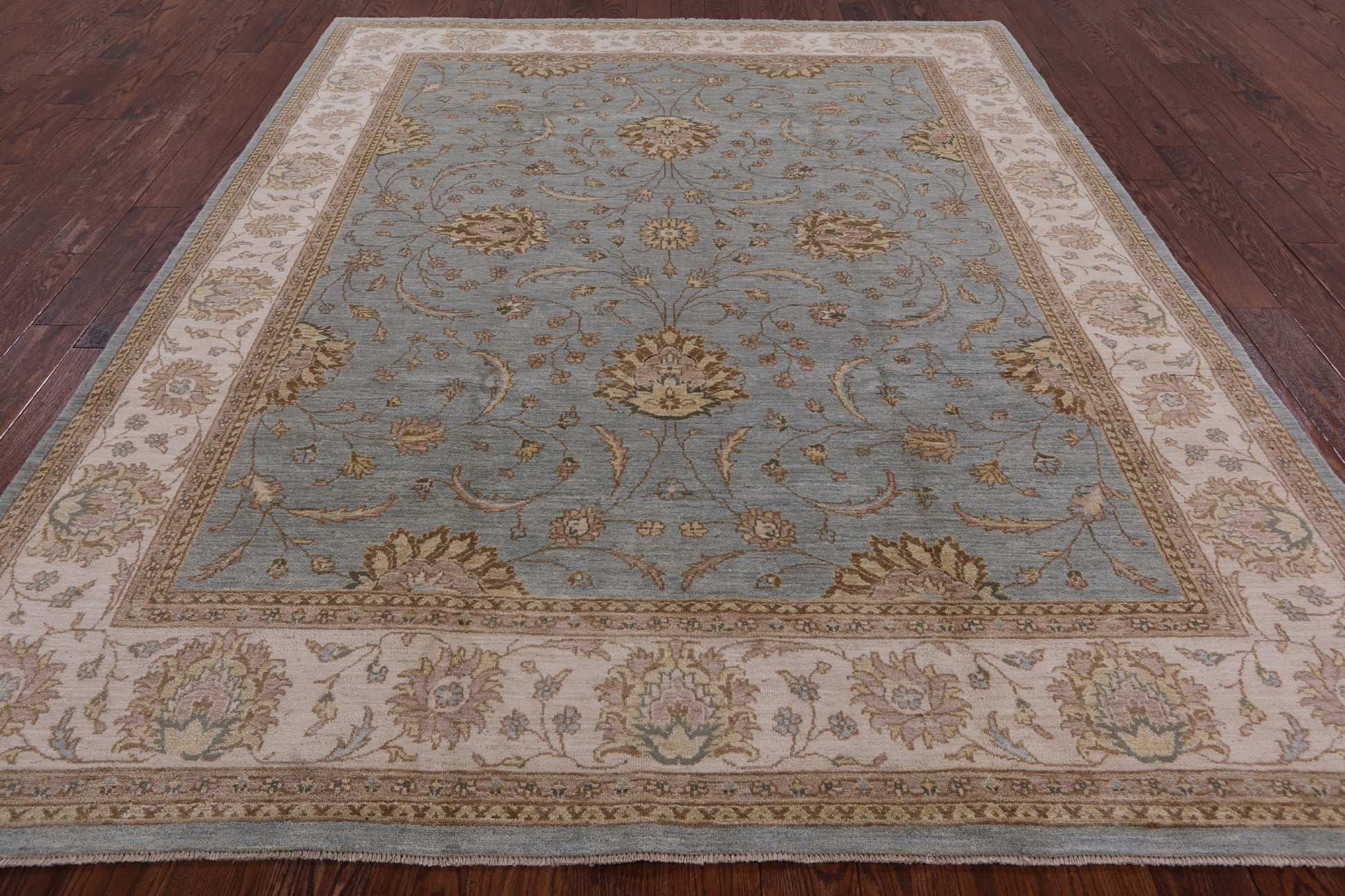 Persian Hand Knotted Wool Area Rug - 8' 2" X 10' 2" - Golden Nile