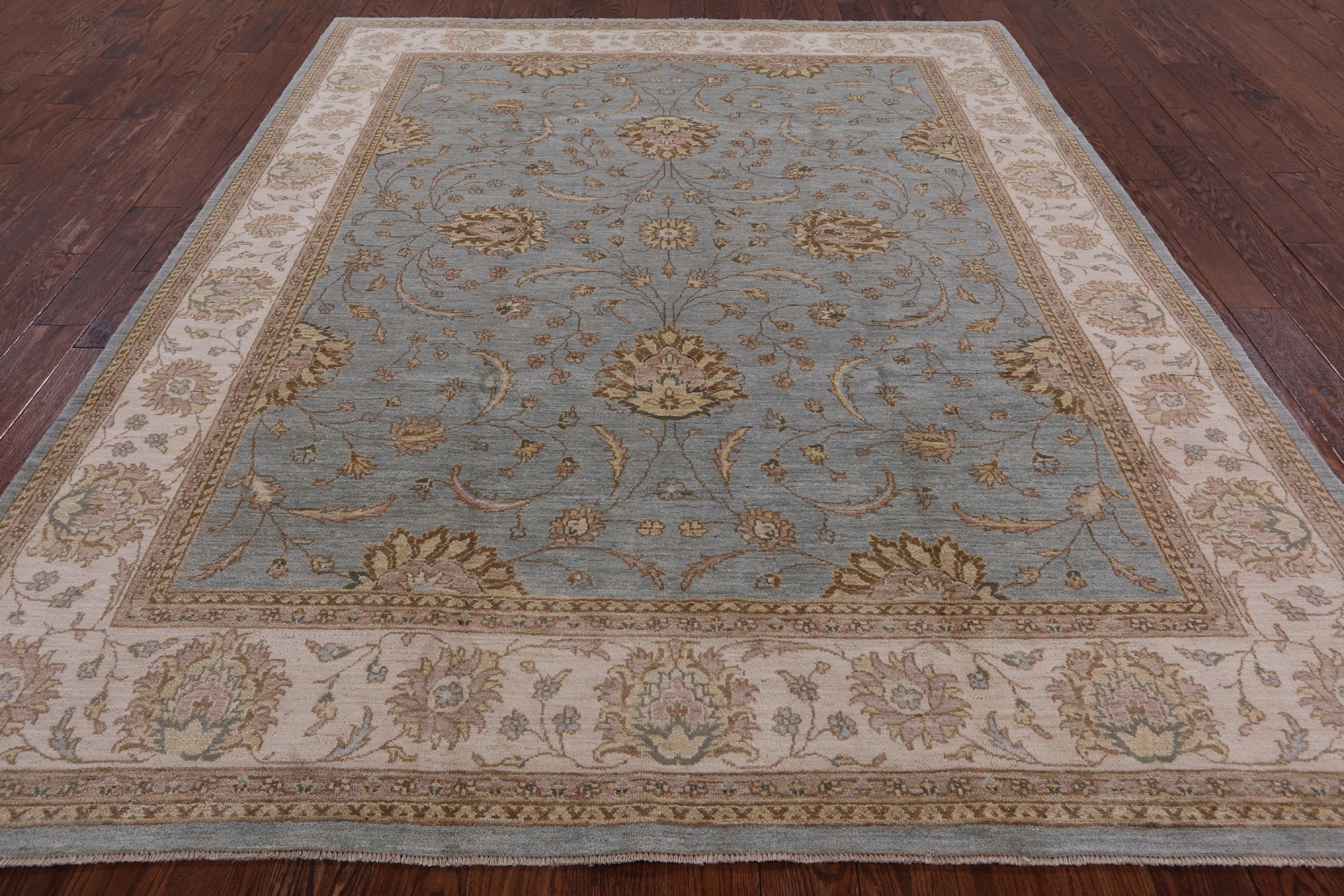 Persian Hand Knotted Wool Area Rug - 8' 2" X 10' 2" - Golden Nile