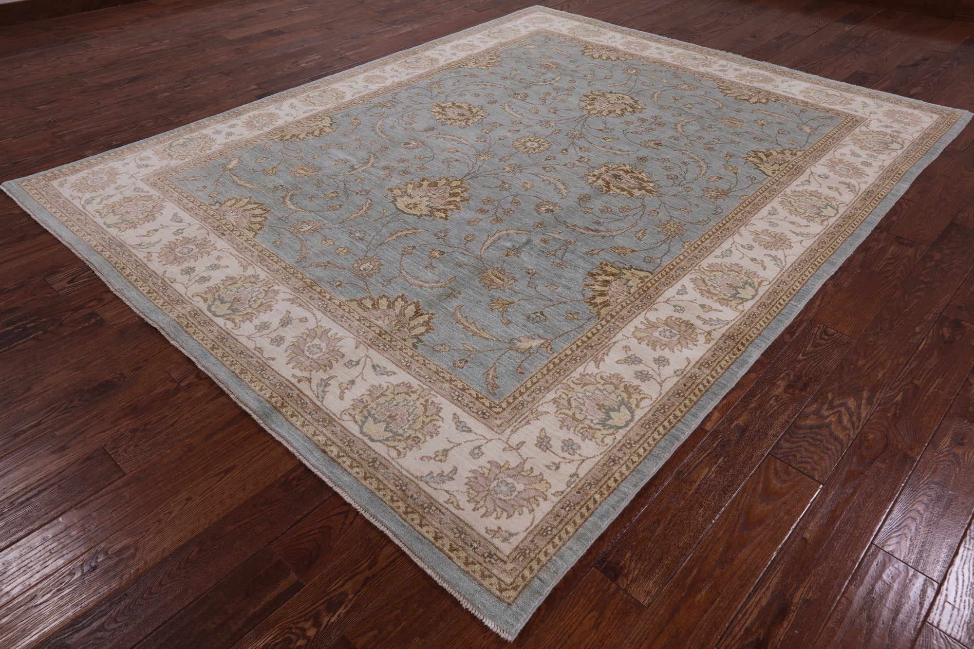 Persian Hand Knotted Wool Area Rug - 8' 2" X 10' 2" - Golden Nile