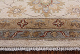 Ivory Persian Hand Knotted Wool Area Rug - 8' 10" X 12' 5" - Golden Nile