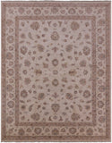 Ivory Persian Handmade Area Rug - 8' 1" X 10' 1" - Golden Nile