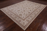 Ivory Persian Handmade Area Rug - 8' 1" X 10' 1" - Golden Nile