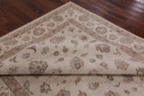 Ivory Persian Handmade Area Rug - 8' 1" X 10' 1" - Golden Nile