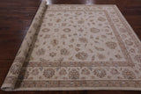 Ivory Persian Handmade Area Rug - 8' 1" X 10' 1" - Golden Nile