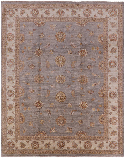 Persian Hand Knotted Wool Area Rug - 8' 3" X 10' 3" - Golden Nile