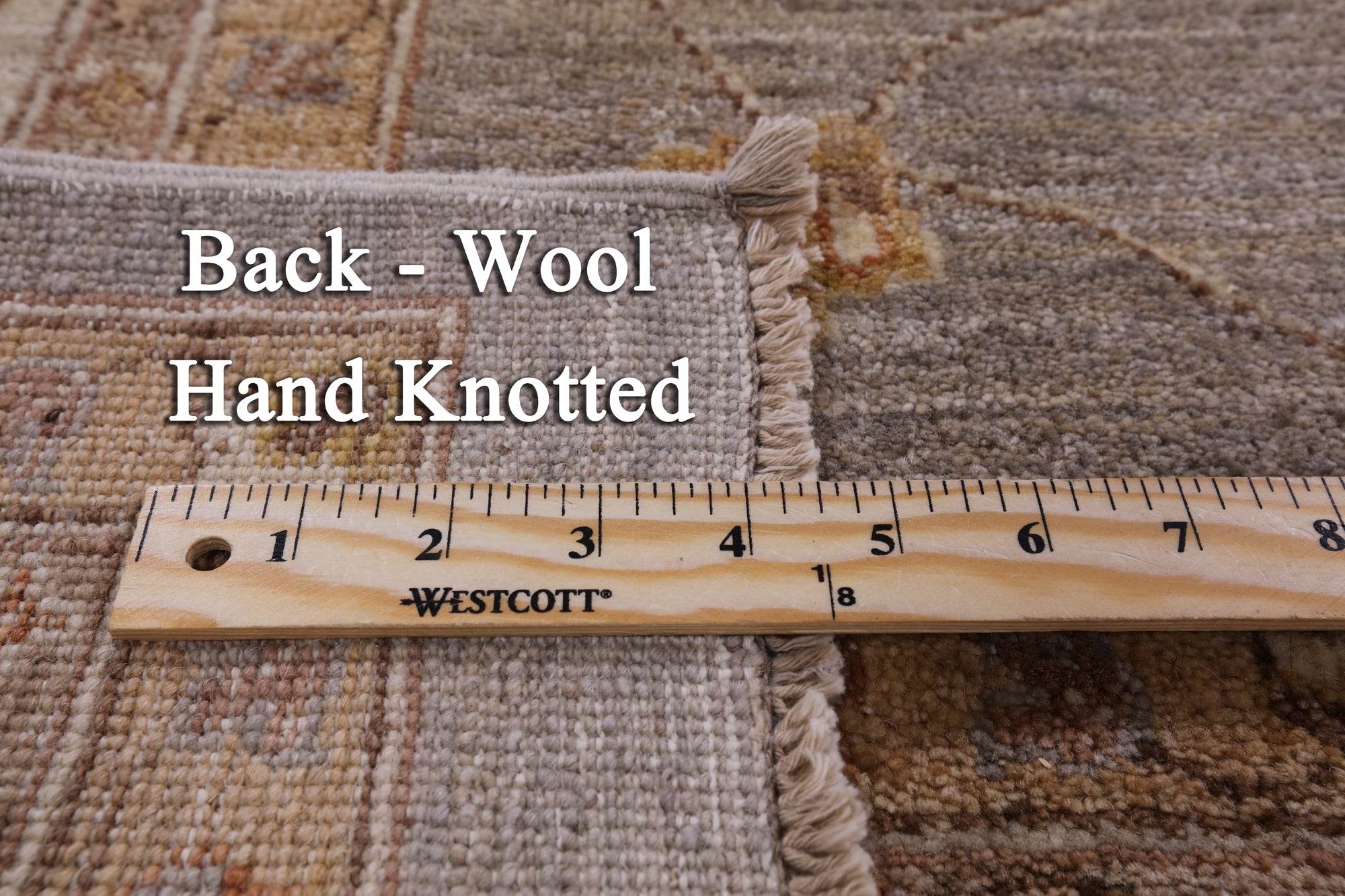 Persian Hand Knotted Wool Area Rug - 8' 3" X 10' 3" - Golden Nile