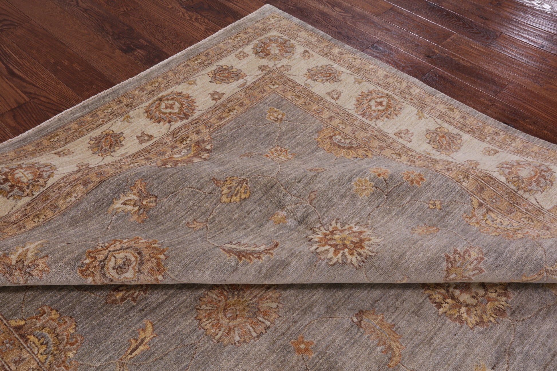 Persian Hand Knotted Wool Area Rug - 8' 3" X 10' 3" - Golden Nile