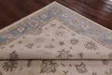 Ivory Persian Hand Knotted Wool Area Rug - 8' 2" X 9' 10" - Golden Nile