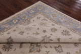 Ivory Persian Hand Knotted Wool Area Rug - 8' 2" X 9' 10" - Golden Nile