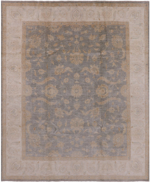 Persian Hand Knotted Wool Area Rug - 8' 3" X 9' 10" - Golden Nile