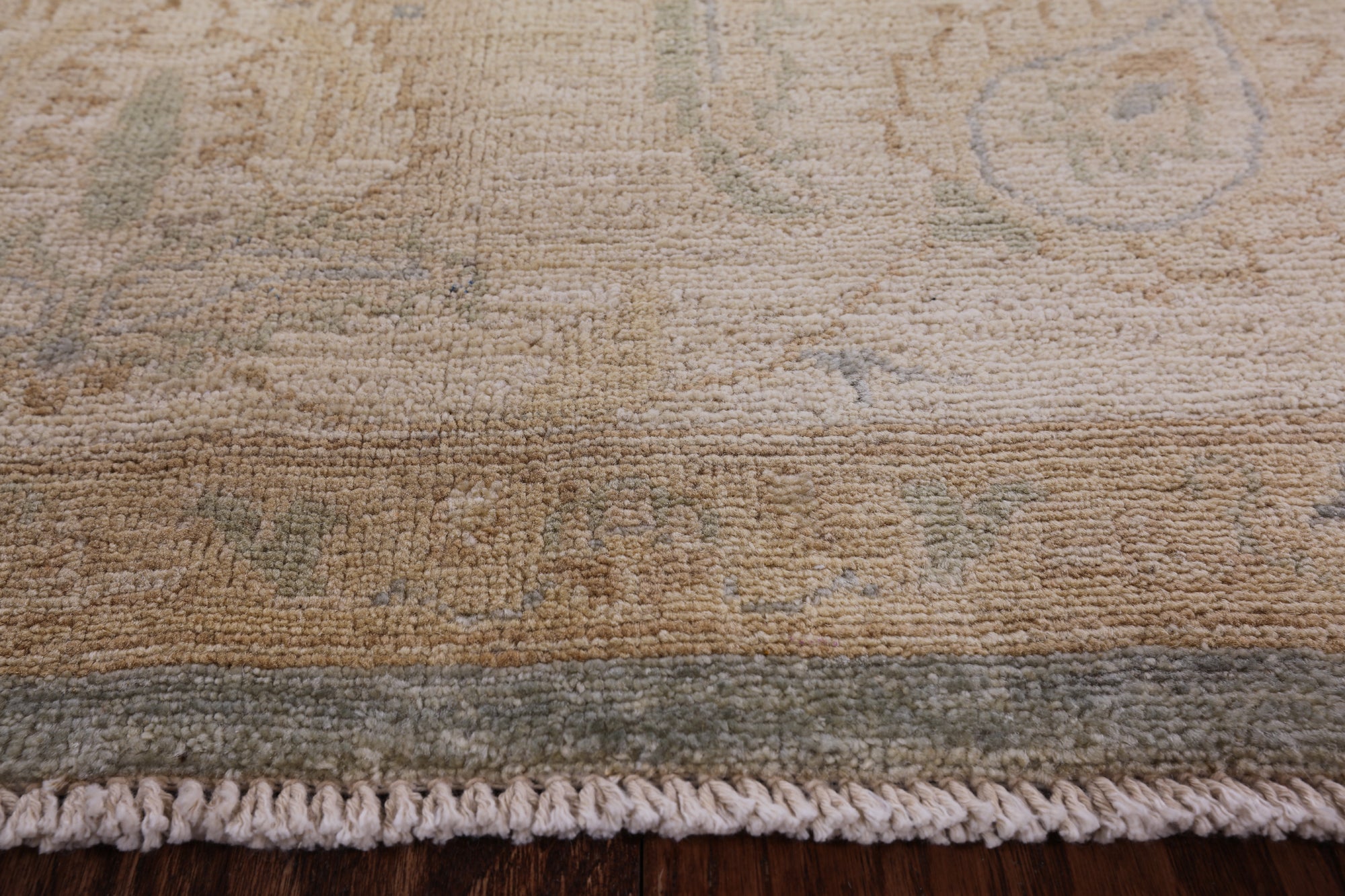 Persian Hand Knotted Wool Area Rug - 8' 3" X 9' 10" - Golden Nile