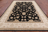 9 x 12 Black Persian Area Rug - Golden Nile