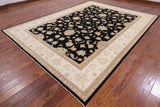 9 x 12 Black Persian Area Rug - Golden Nile